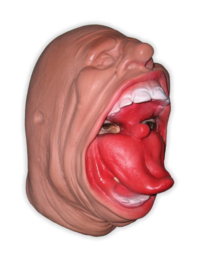 Big Mouth Foam Latex Mask