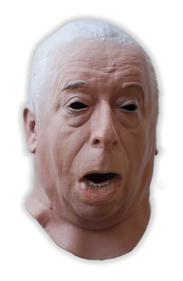 Creepy Old Man Realistic Mask Foam Latex