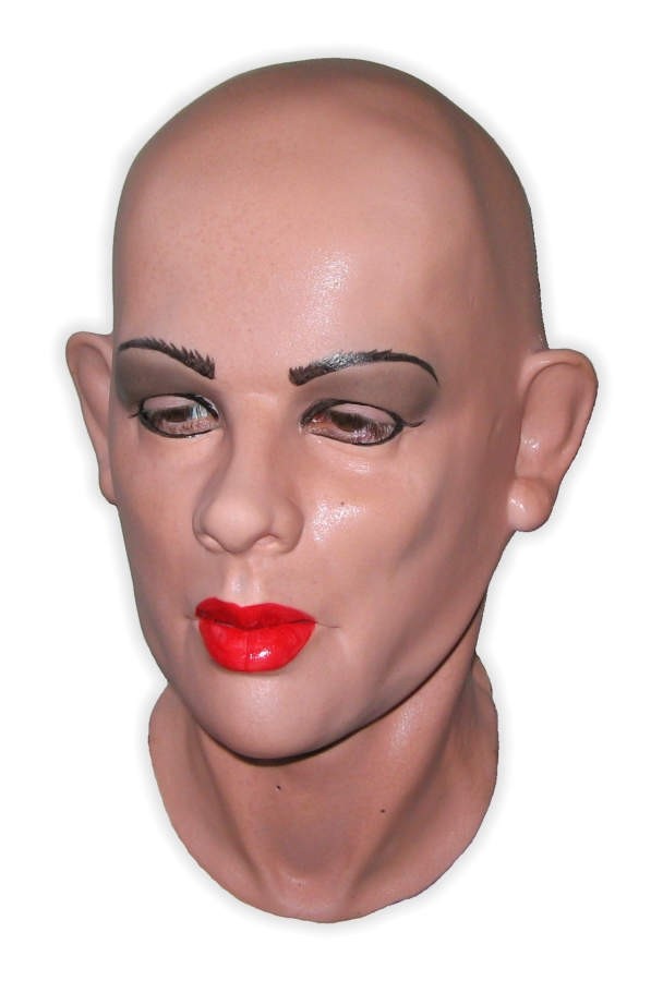 Female Latex Mask Full Head 'Julie'