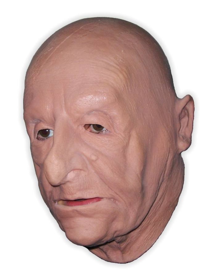 Old Man Realistic Mask