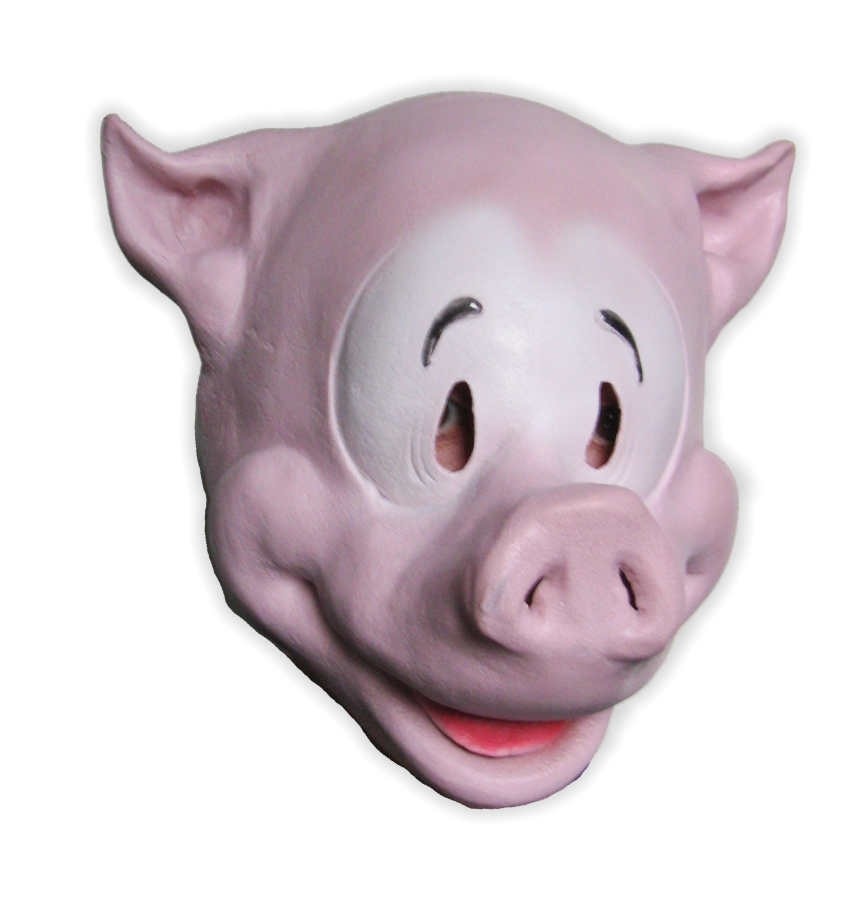 Soft Latex Mask Comic Pig