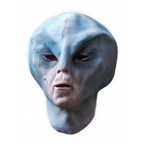 Blue Alien Latex Mask