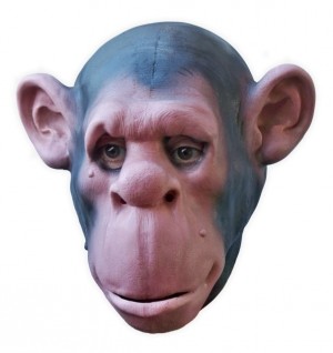 Chimpanzee Latex Mask