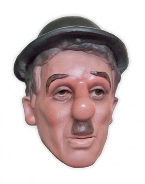 Charly Chaplin Mask Foam Latex