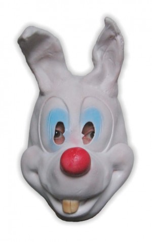 Comic Bunny Mask Soft Latex