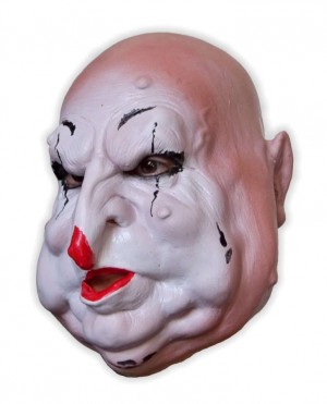 Fat Horror Clown Soft Latex Mask