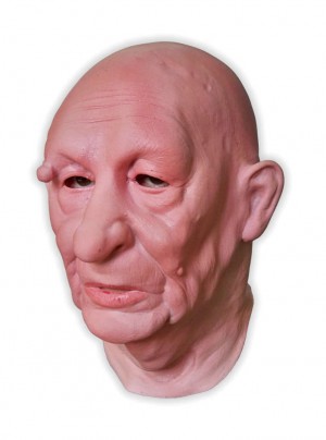 Granny Realistic Latex Mask Full Head