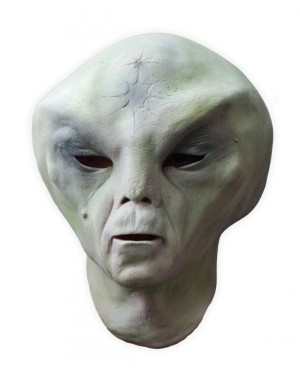 Green Alien Latex Mask