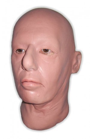 Latex Mask Realistic Woman Head 'Abigail'