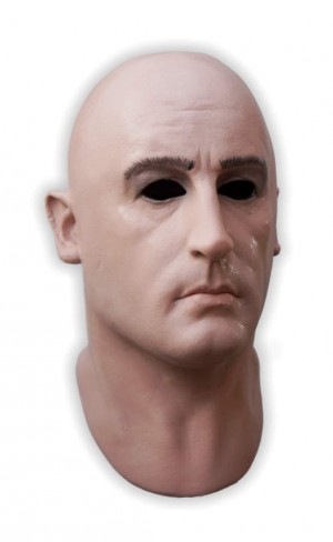 Realistic Mask Full Head Male Face 'Jean'